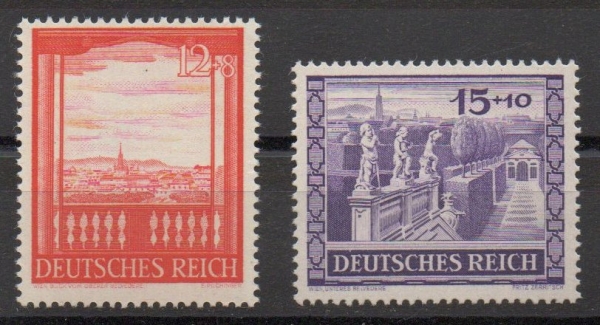 Michel Nr. 804 - 805, Wiener Messe postfrisch.